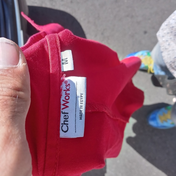 Chef works red jacket - Picture 5 of 7